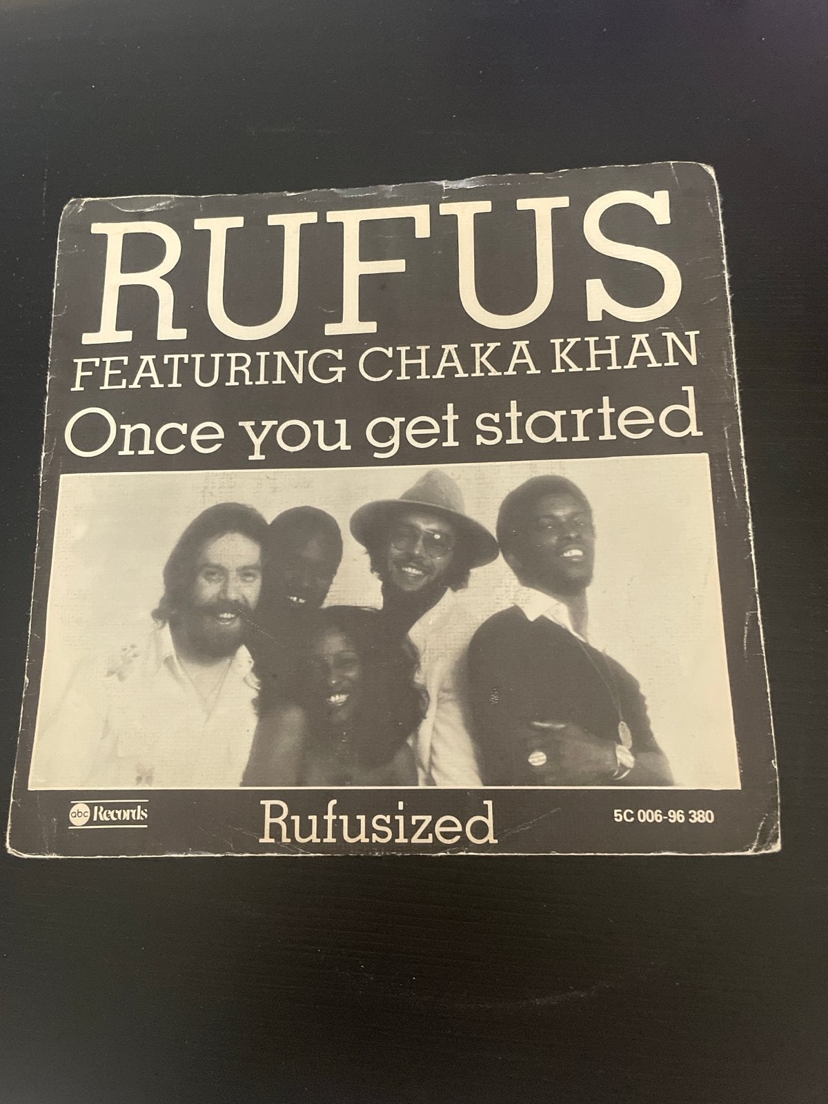 Rufus featuring Chaka Khan - Once You Get Started (Single), Gebruikt, Originele persing, 7 inch, Single