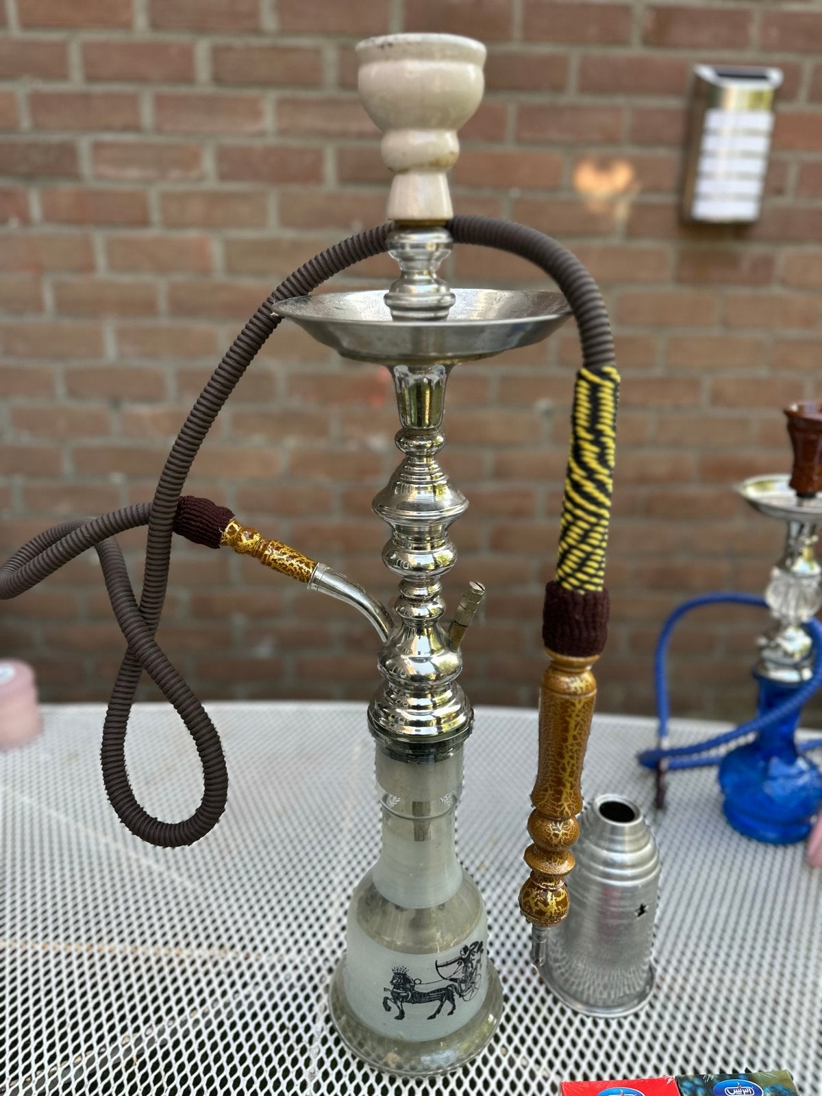 Waterpijp/shisha, Ophalen, Zo goed als nieuw, (Water)pijp