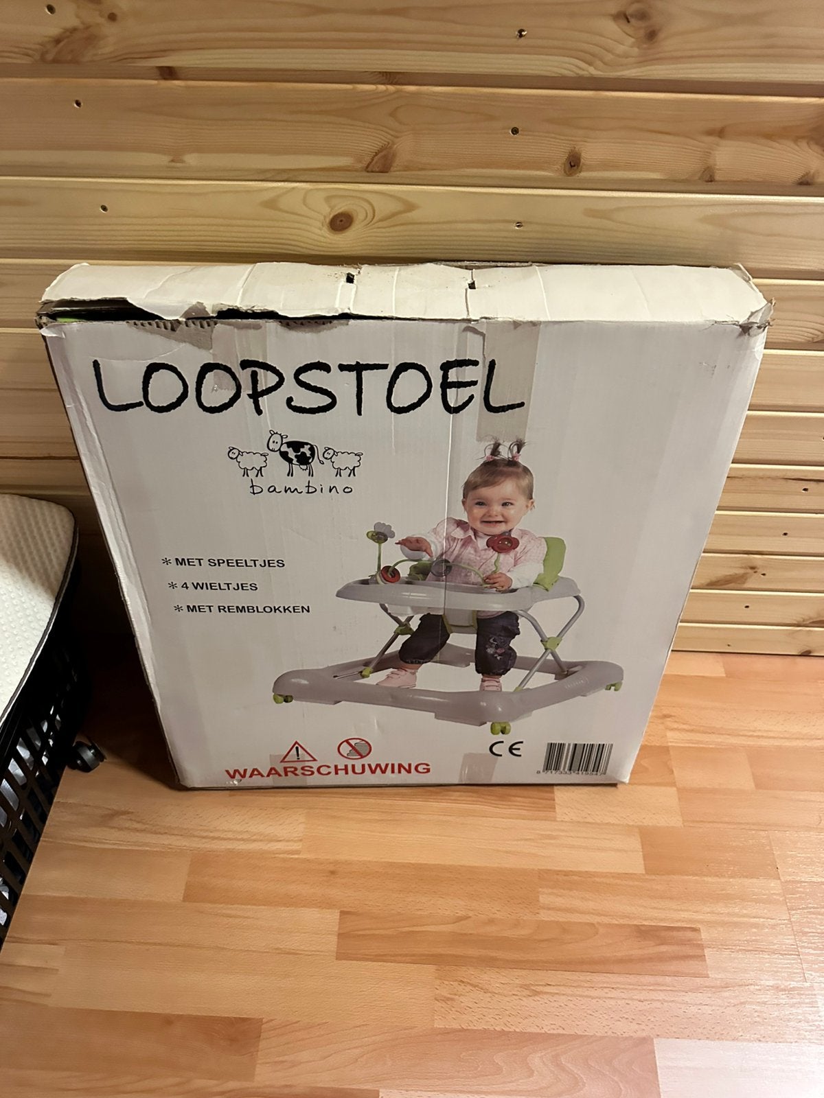 Loopstoel bambino, Ophalen of Verzenden, Zo goed als nieuw