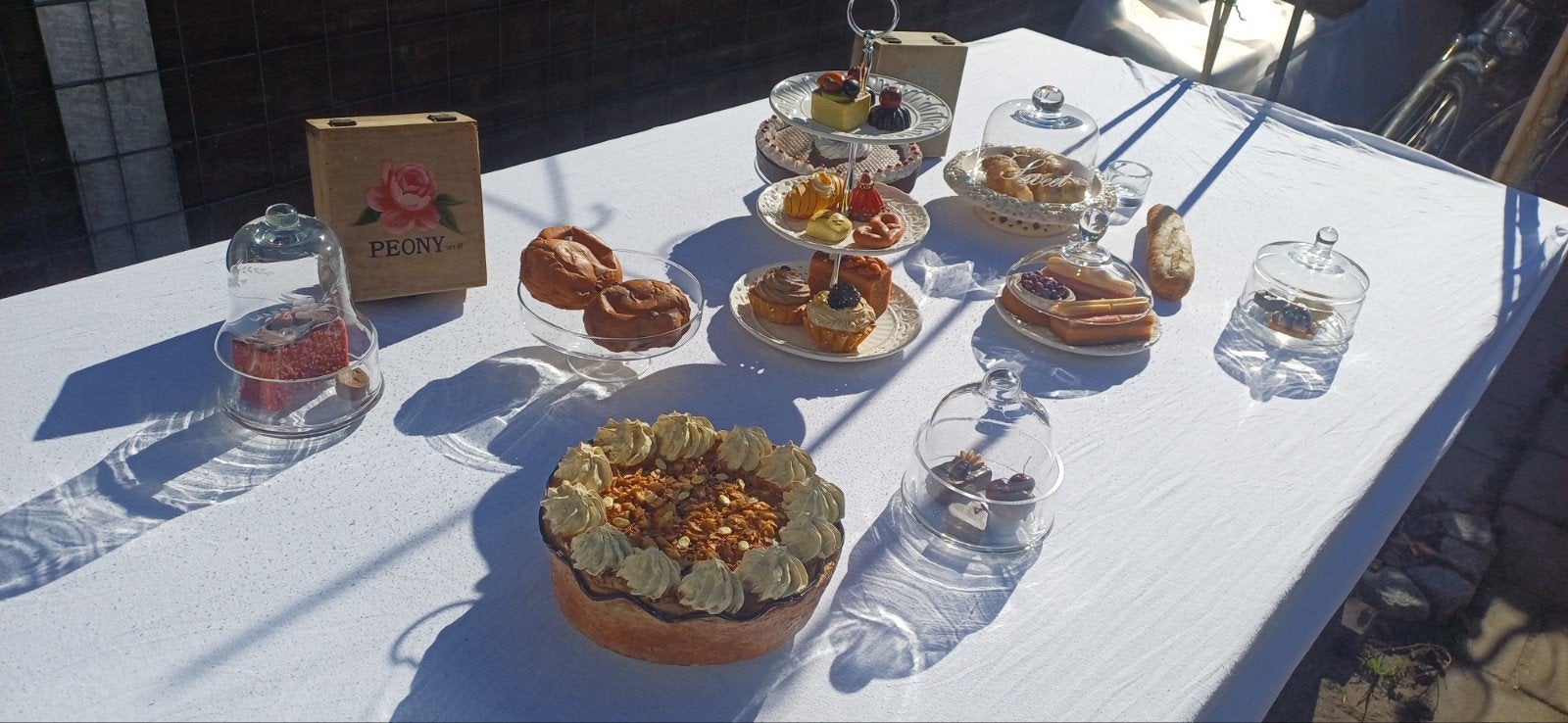 etagere met bonbon en taarten en overige, Overige niveaus, Overige vormen