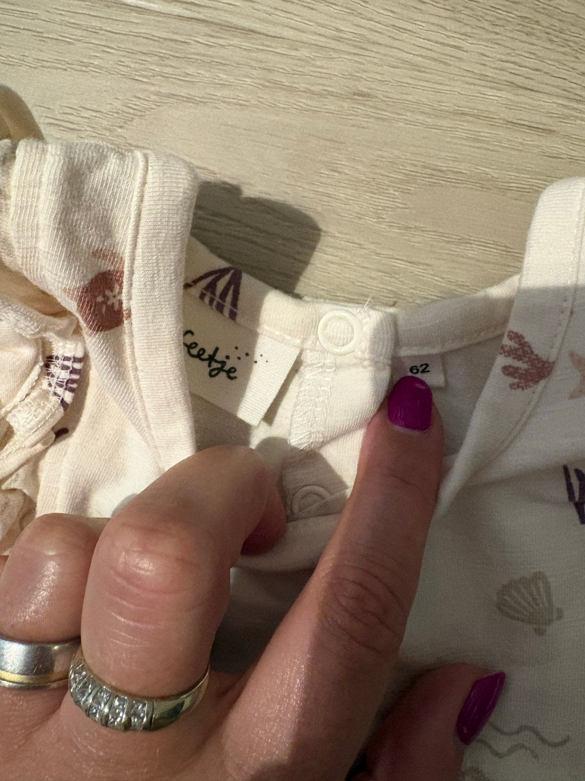Feetje baby jurkje maat 62, Ophalen of Verzenden, Zo goed als nieuw, Meisje, Jurkje of Rokje
