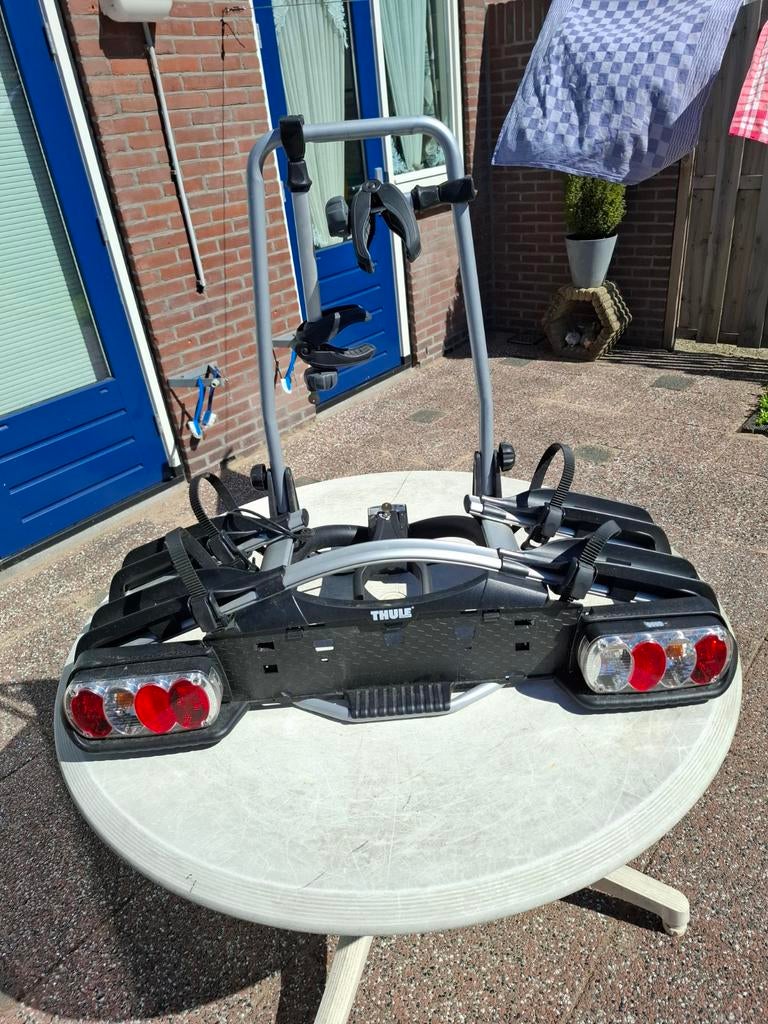 Thule Euroway G2 920, Ophalen, Elektrische fiets, Zo goed als nieuw, 2 fietsen