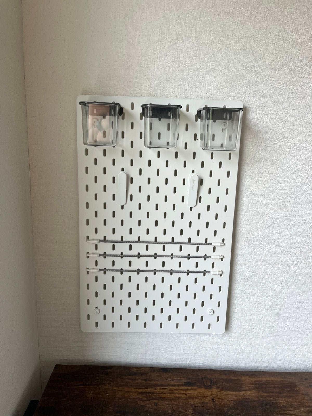 IKEA Skadis pegboard met accessoires, Ophalen, Hout, Gebruikt, Modern