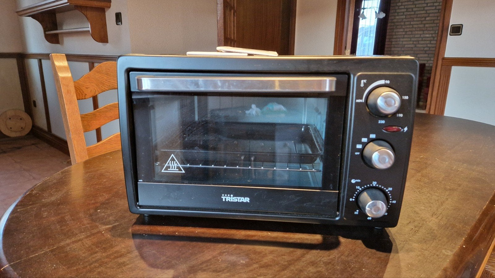 Tristar Mini-oven OV-1433 - Perfect voor camping, Ophalen