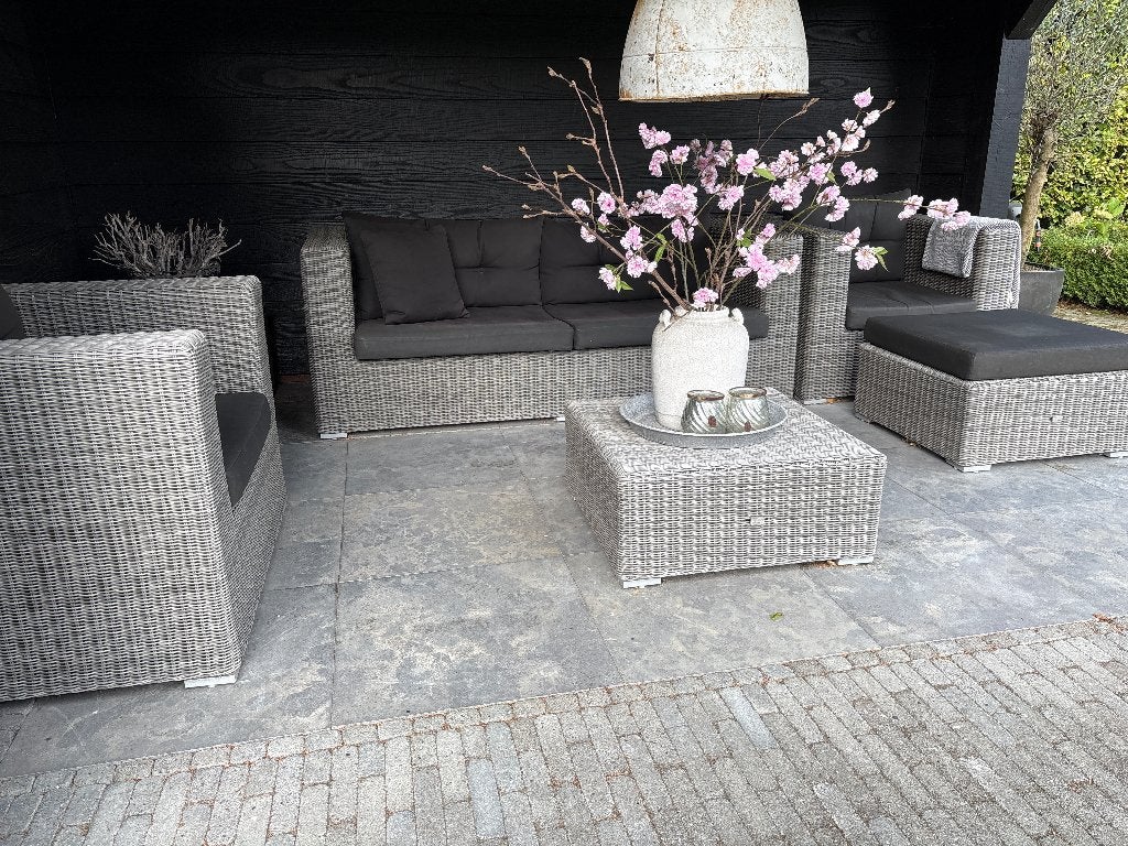 Tuinset wicker, Tuin en Terras, Ophalen, Gebruikt, Loungeset, Wicker