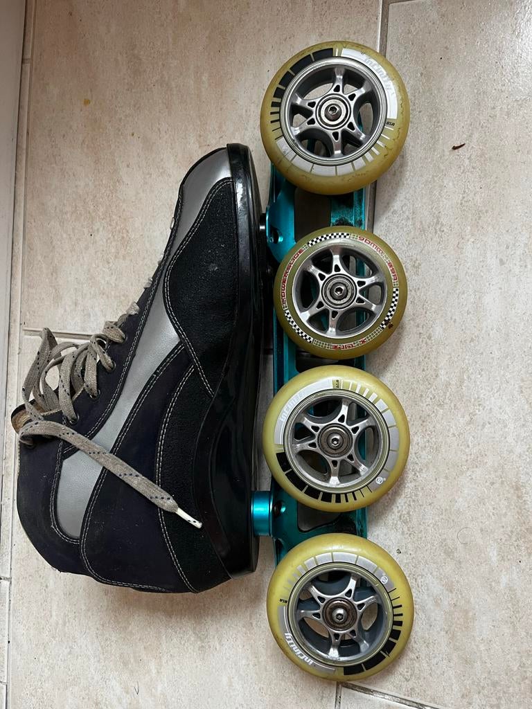 Zandstra skeelers (maat 44) met grote wielen, Sport en Fitness, Skeelers, Overige merken, Heren, Ophalen of Verzenden, Zo goed als nieuw