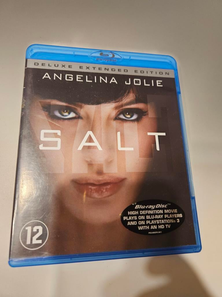 Salt - Angelina Jolie - Blu-ray Deluxe Extended Edition, Ophalen of Verzenden, Zo goed als nieuw, Actie