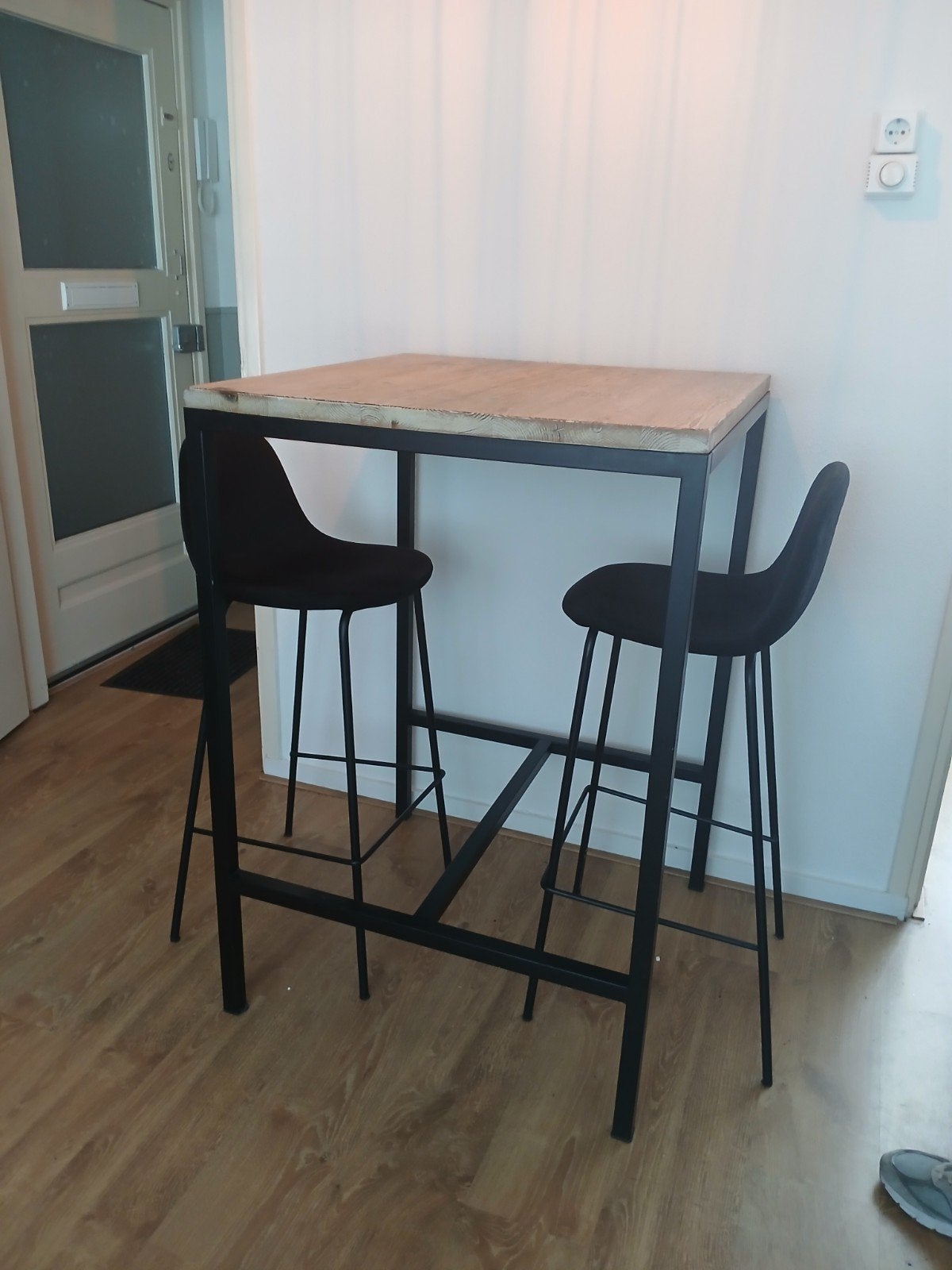 Bartafel met bijbehorende stoelen, Huis en Inrichting, Barren, Ophalen of Verzenden