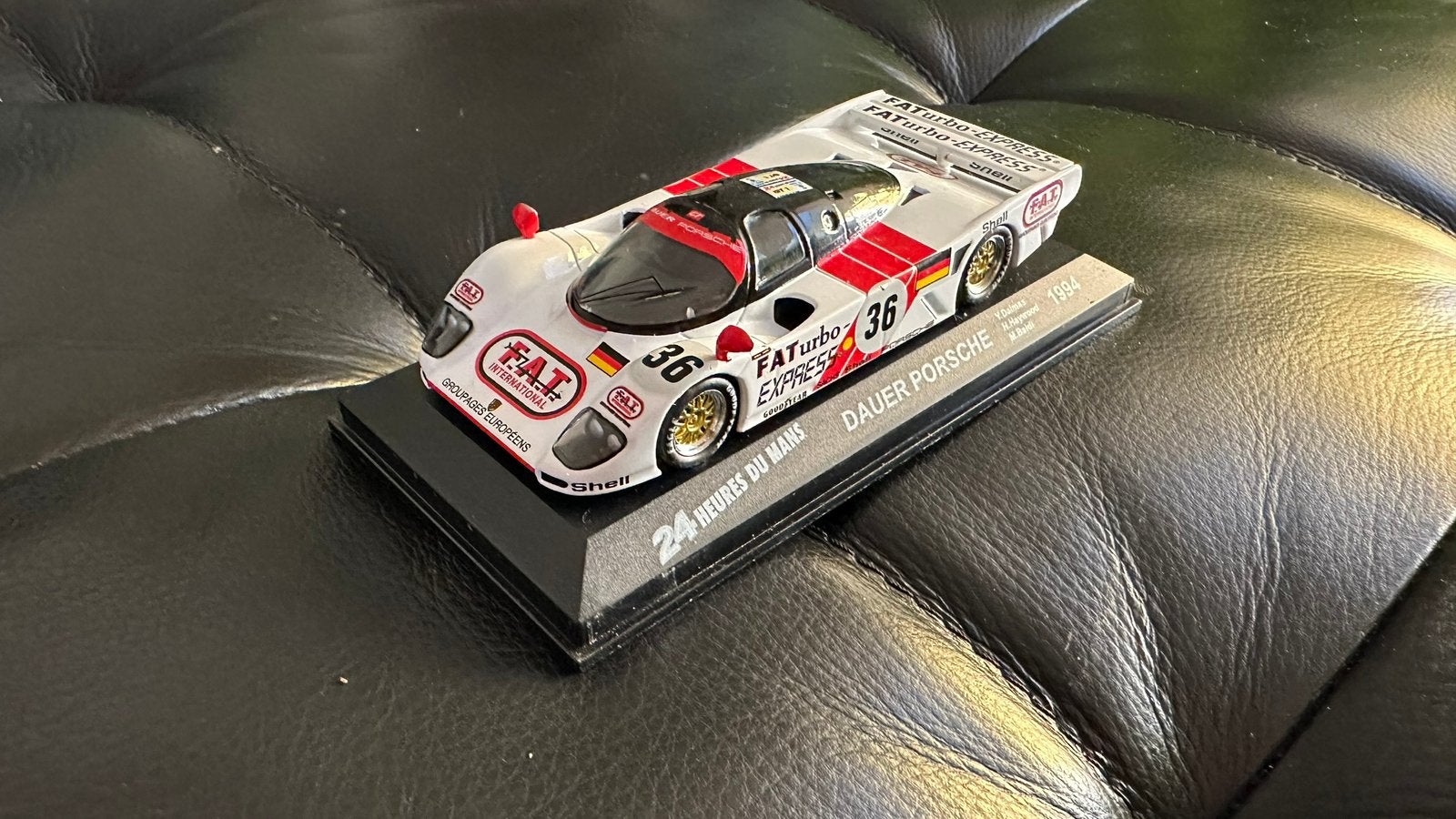 Dauwer Porsche 24h Le Mans 1994, Ophalen of Verzenden, Zo goed als nieuw, Auto, Overige merken