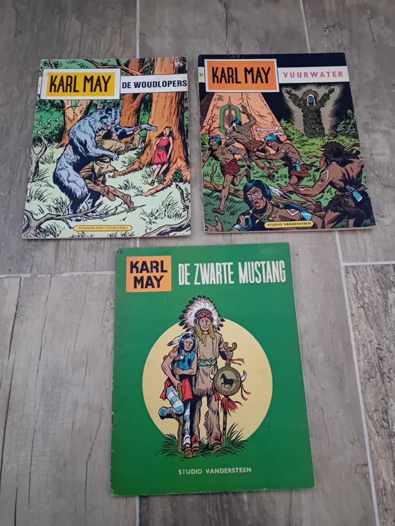 3 x Karl May, Boeken, Stripboeken, Ophalen of Verzenden