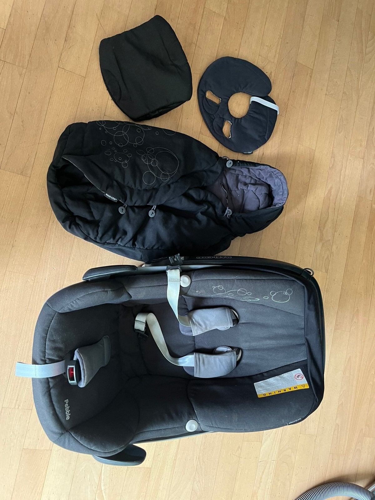 Maxicosi pebble baby autostoel met voetenzak, Ophalen, 0 t/m 13 kg, Maxi-Cosi, Gebruikt
