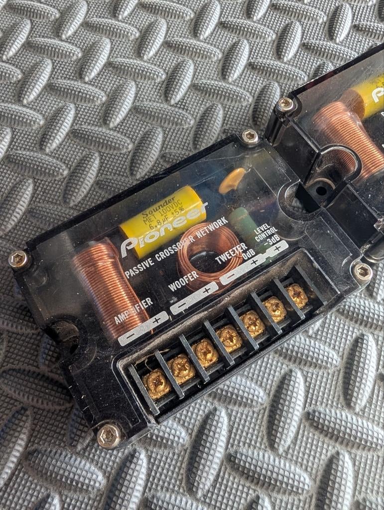 2x Pioneer Passief Crossover Netwerk voor Car Audio, Auto diversen, Ophalen of Verzenden, Gebruikt