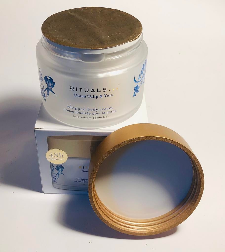 Rituals whipped body cream, nieuw, Dutch Tulil & Yuzu, Ophalen of Verzenden, Zo goed als nieuw, Gehele gezicht