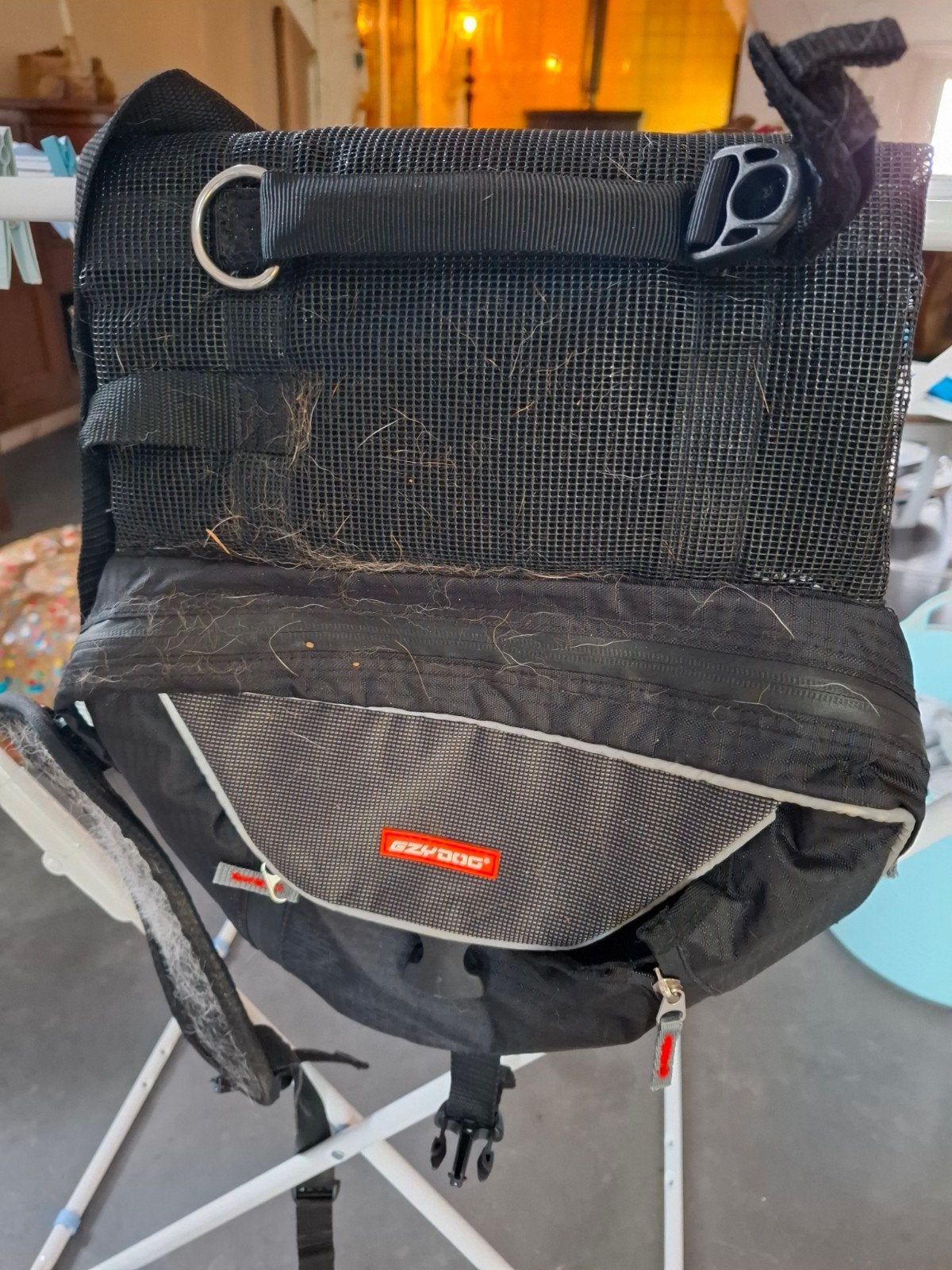 hondenrugzak tuig backpack hond, Ophalen of Verzenden, Gebruikt, Hondentuig