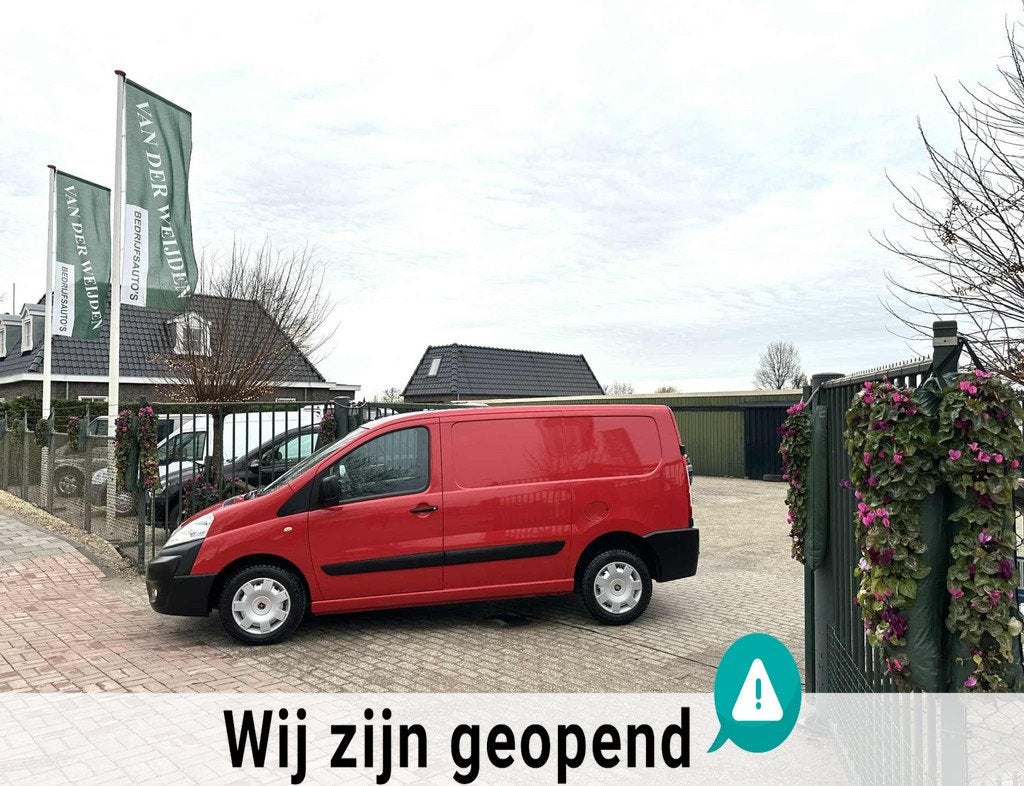 Fiat Scudo 10 2.0 MultiJet KH1 SX 128 PK! 102.033 KM.! AIRCO, Auto's, Voorwielaandrijving, Euro 5, Gebruikt, 4 cilinders