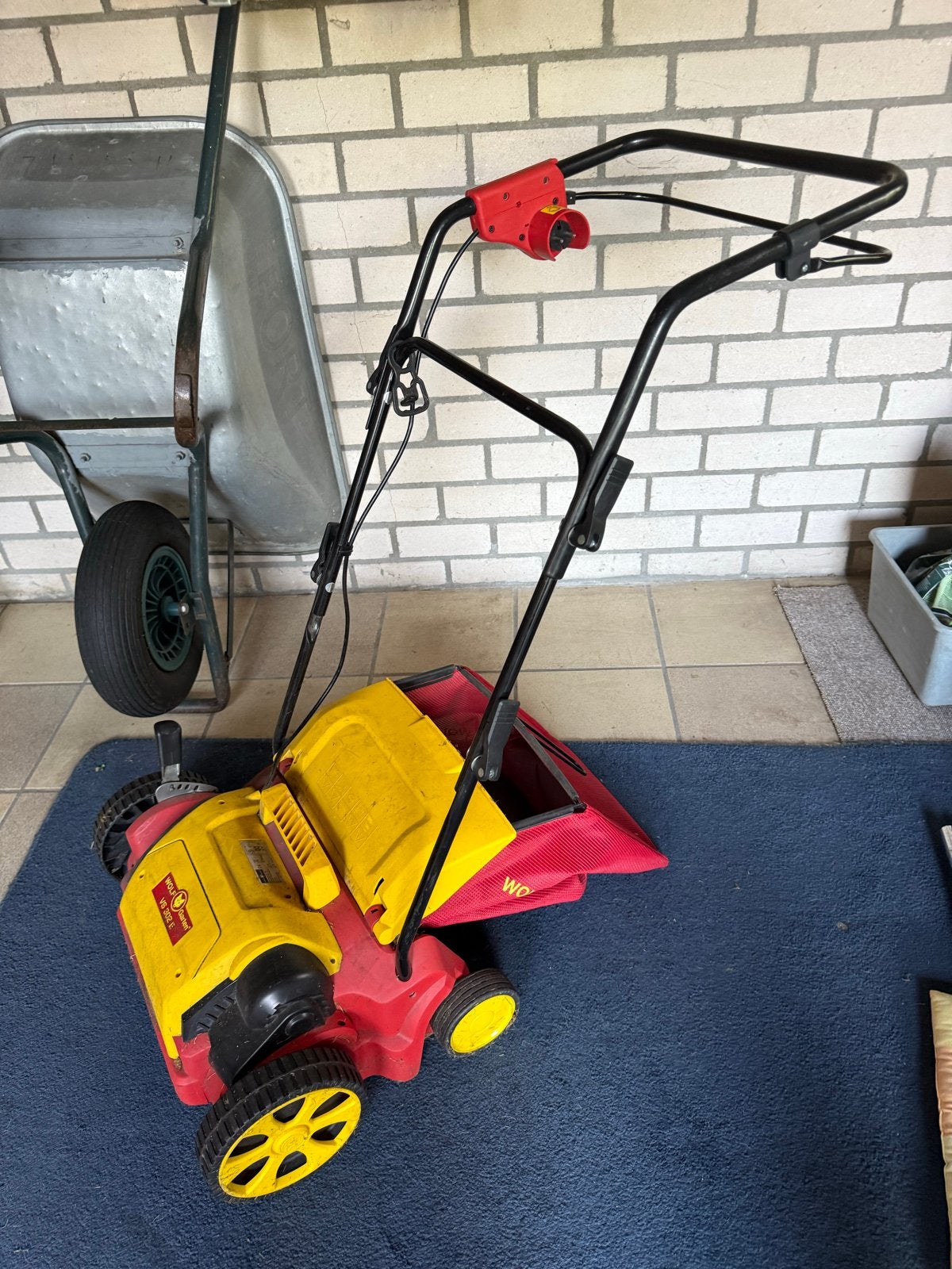Wolf Garten VS 302 E Verticuteermachine - Elektrisch, Ophalen, Cirkelmaaier, Gebruikt, Elektrische grasmaaier