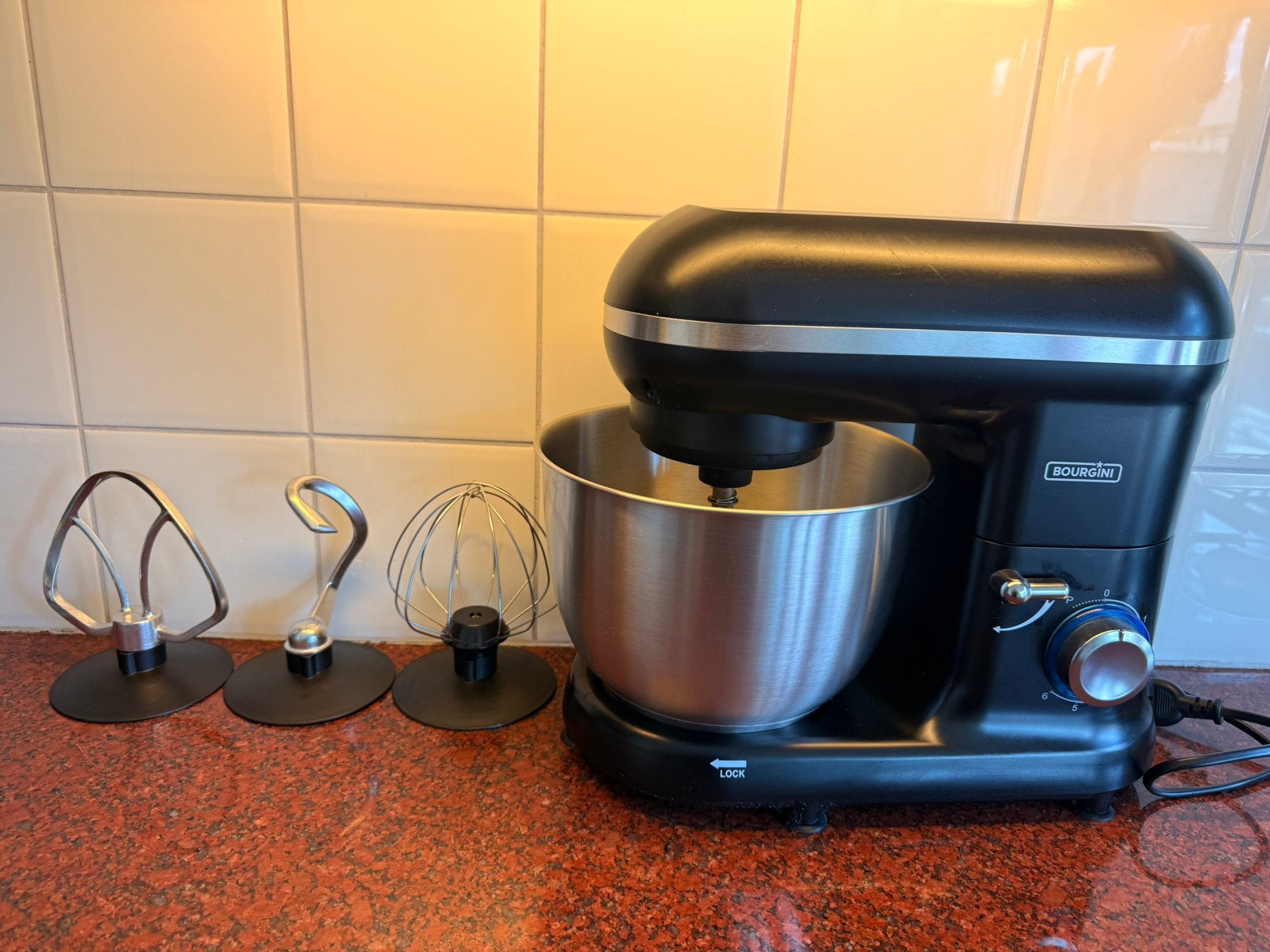 Bourgini Classic Kitchen Chef, 4 liter of meer, Ophalen, Zo goed als nieuw, 3 snelheden of meer