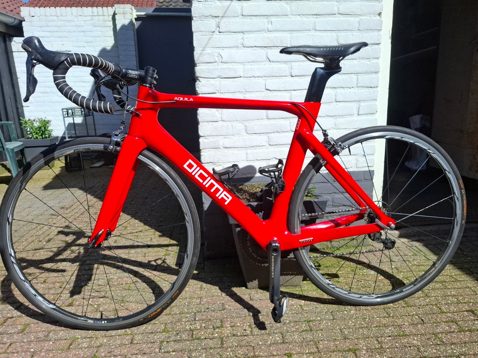Dicima Aquila racefiets - Ultegra afmontage, Fietsen en Brommers, Fietsen | Racefietsen, 28 inch, Gebruikt, Carbon, Meer dan 20 versnellingen