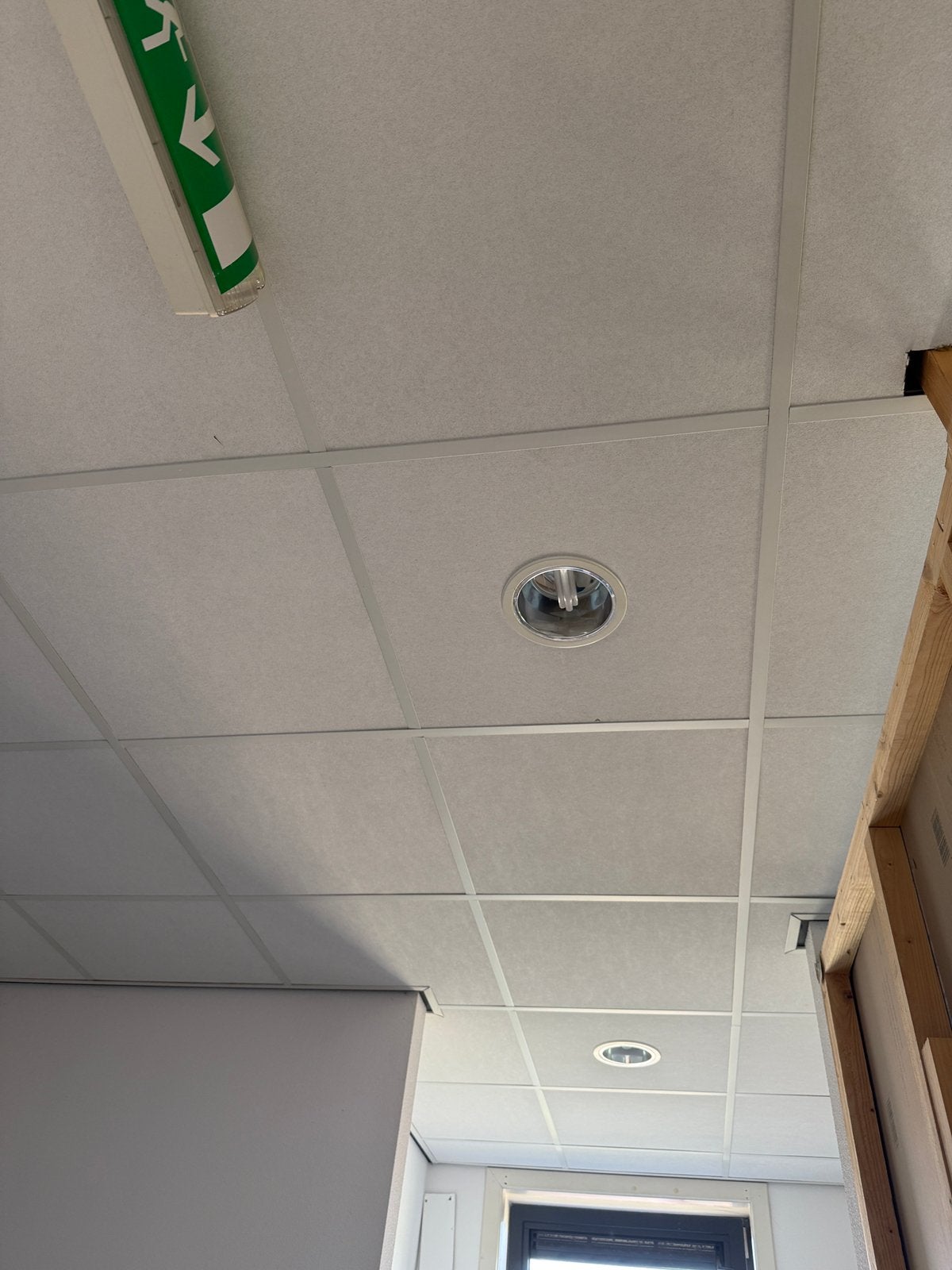 Compleet systeemplafond, Ophalen, Gebruikt