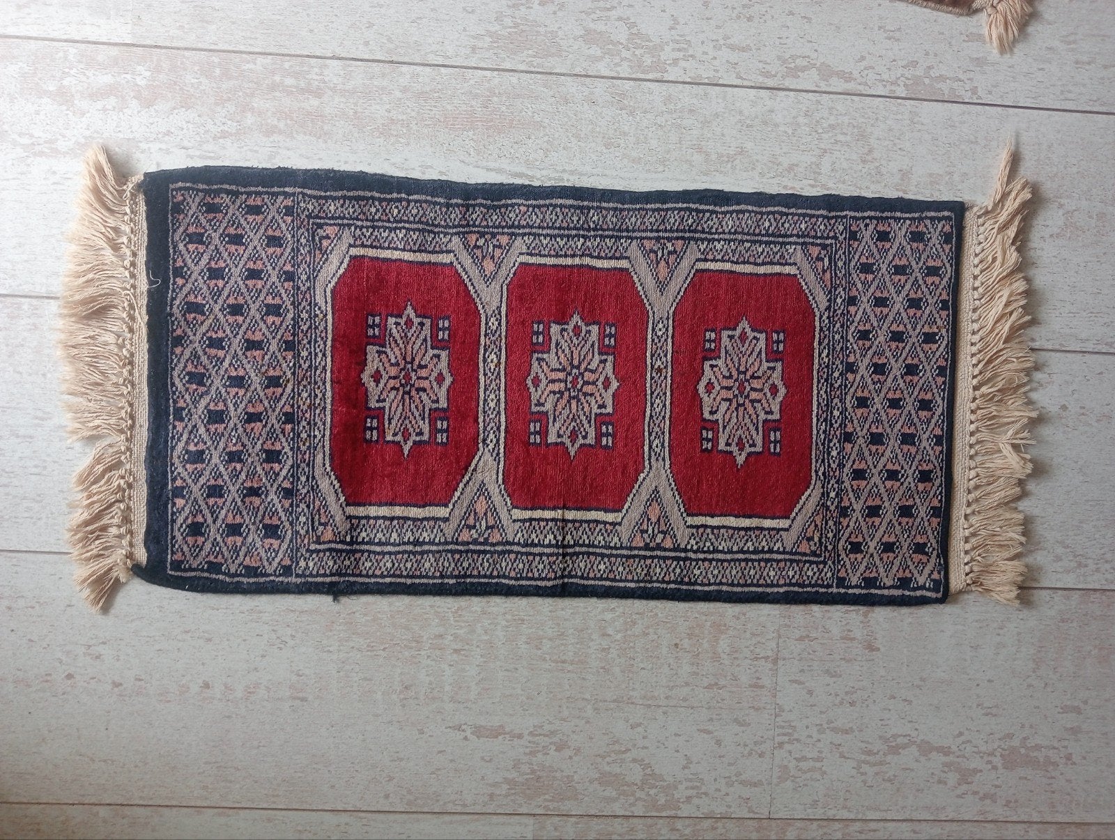 ,Bukhara oosters tapijt/tapijtjes., Ophalen of Verzenden