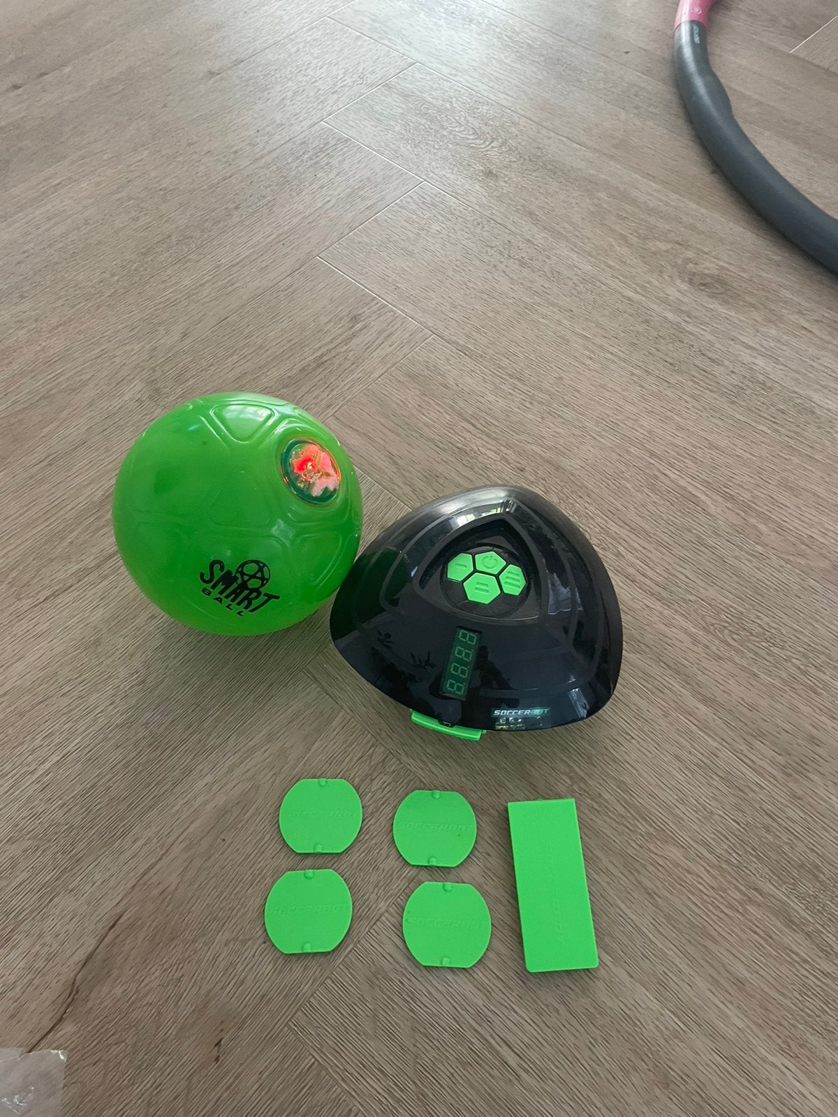 Soccer bal met 4 pionnen, Maat XL, Ophalen, Gebruikt, Bal