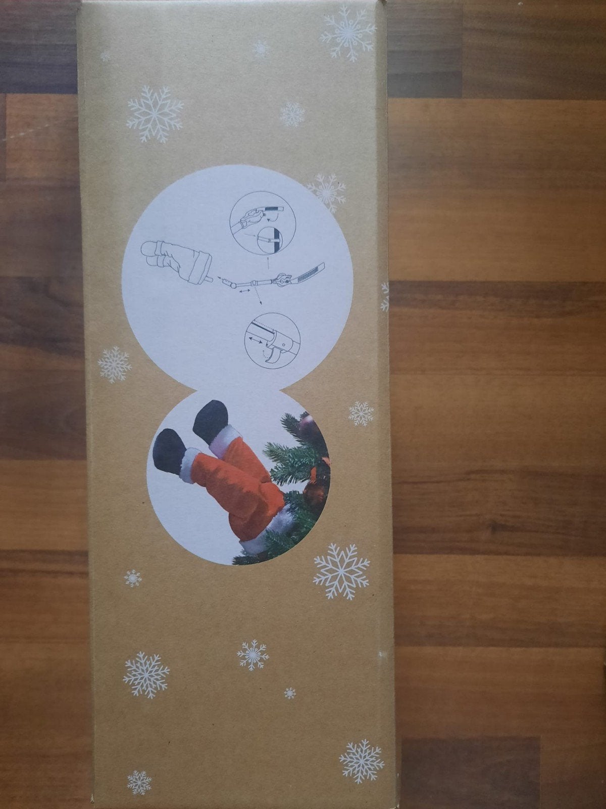 Kerstboom versiering bewegende benen., Ophalen of Verzenden, Nieuw