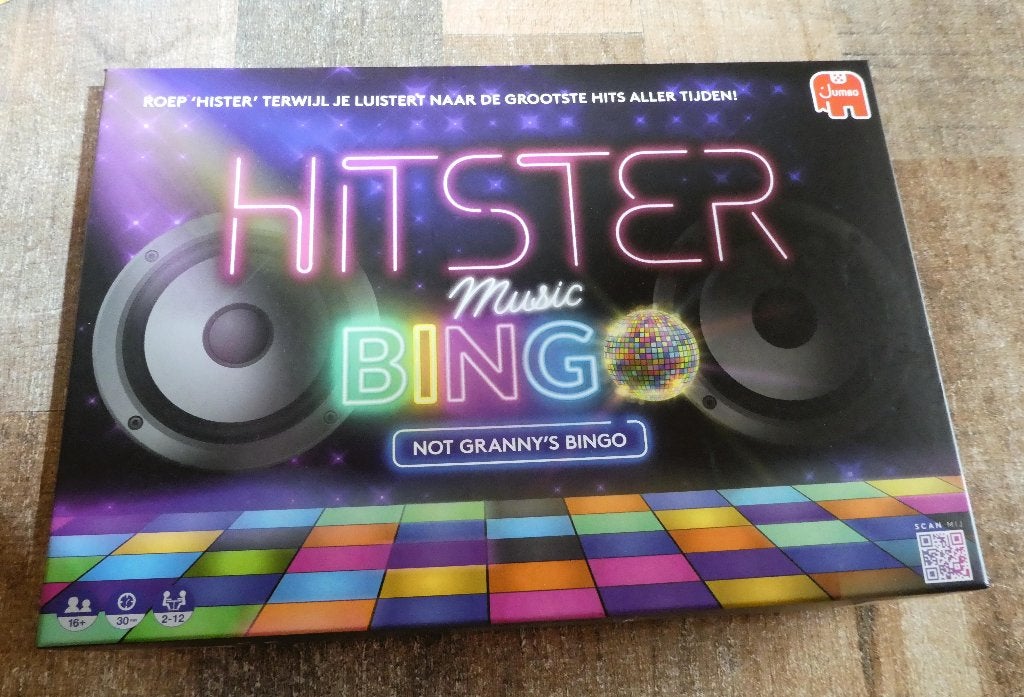 Hitster Music Bingo Nieuw! - Jumbo, Een of twee spelers, Ophalen of Verzenden, Nieuw, Jumbo
