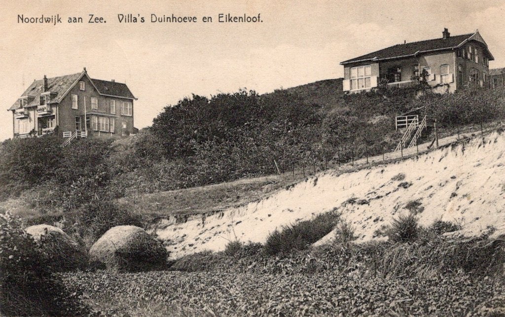 Noordwijk aan Zee, Villa's Duinhoeve en Eikenloof (79), Verzenden, 1920 tot 1940, Gelopen, Zuid-Holland