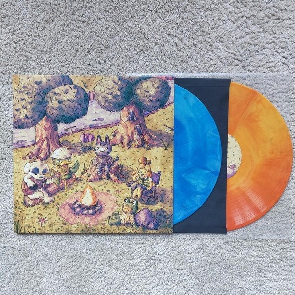 Animal crossing new leaf vinyl lp soundtrack, Ophalen, 1 speler, Zo goed als nieuw, Vanaf 3 jaar