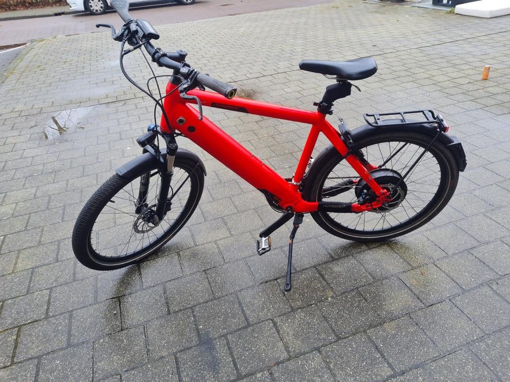 Stromer ST1 Speedpedelec - Ferrari Rood - 45 km/u, Ophalen of Verzenden, Gebruikt, Versnellingen