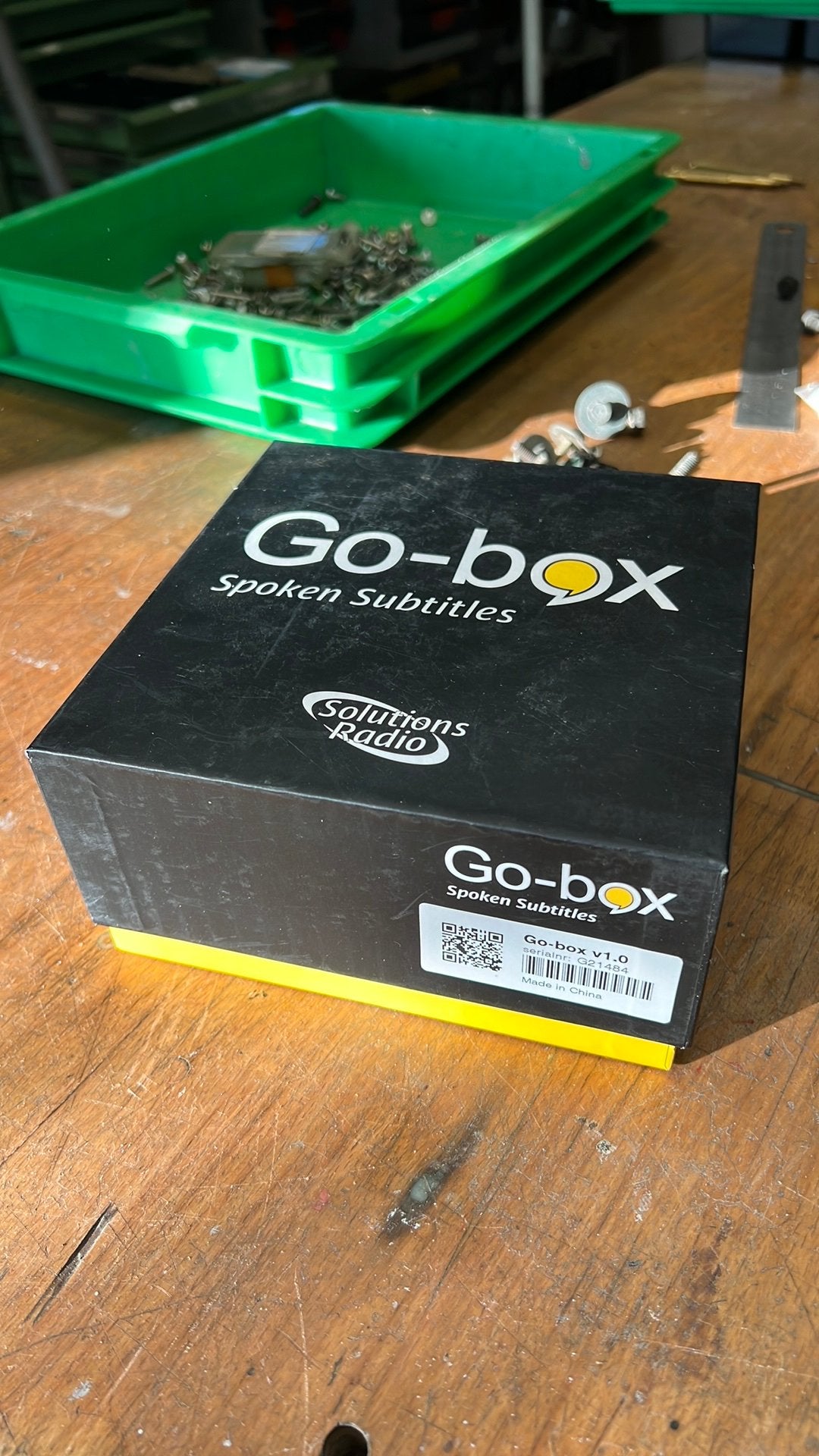 Go-Box v1.0 ondertiteling voor tv, Ophalen of Verzenden, Zo goed als nieuw