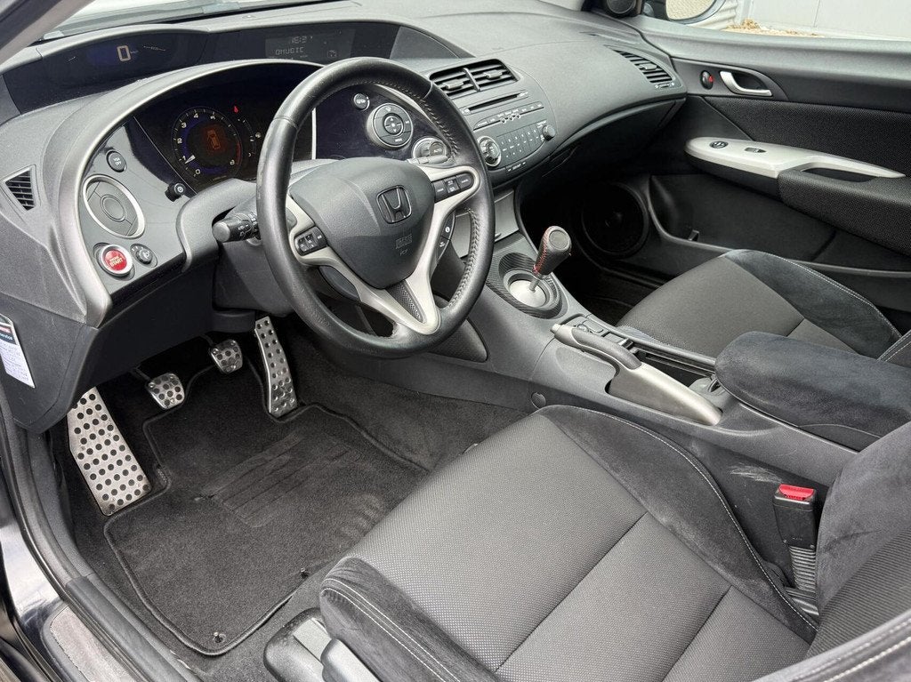 Honda Civic 1.8 Type S Sport Airco Cruise MF Stuur Trekhaak, Auto's, Voorwielaandrijving, Gebruikt, Zwart, 4 cilinders