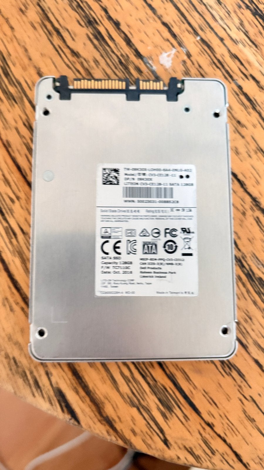 SSD 2,5 inch 128GB  - Snelle opslag voor laptop of desktop, Ophalen, Intern, Gebruikt, Server