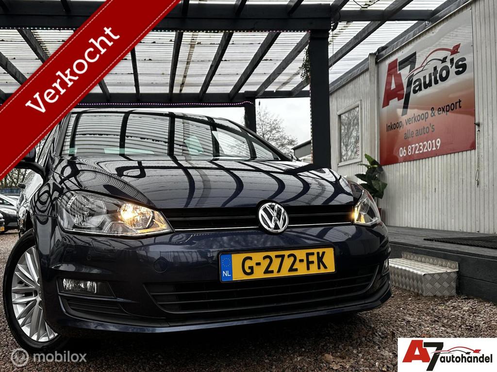 Volkswagen Golf 1.4 TSI ACT Highline//Nieuwe APK//Automaat, Euro 5, Gebruikt, 4 cilinders, Blauw