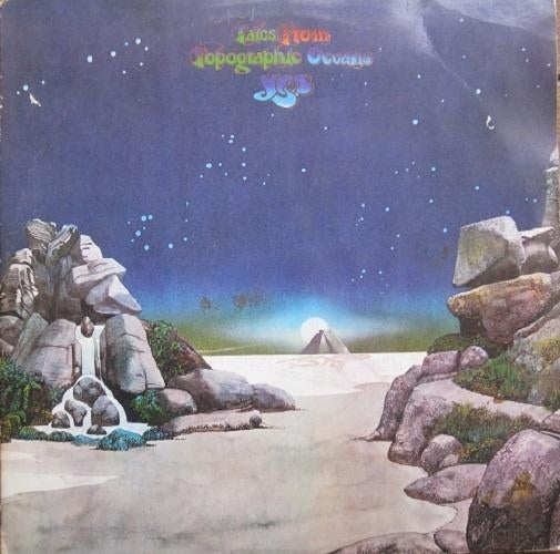 Yes - Tales from a topographic ocean (2lp), Cd's en Dvd's, Vinyl | Overige Vinyl, Gebruikt, 12 inch, Ophalen of Verzenden