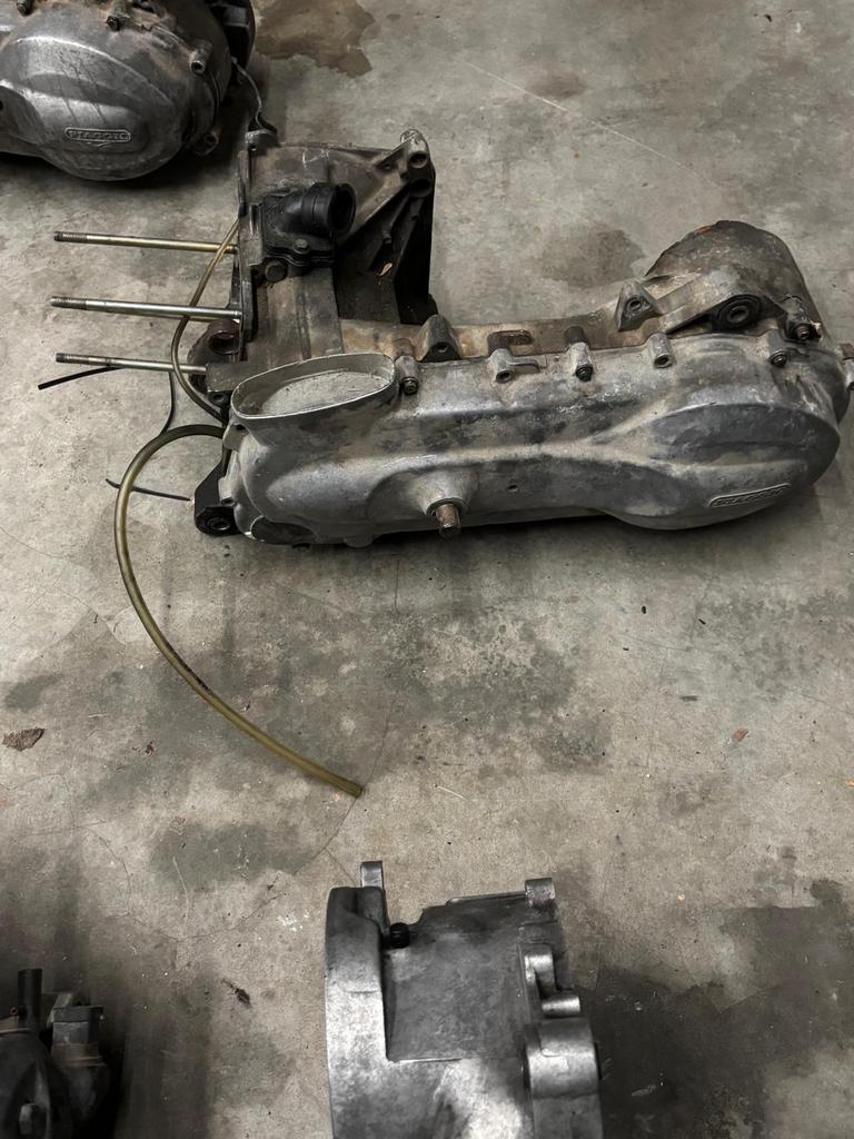 Piaggio skipper skr 125cc motor blok zip sp onderdelen, Motoren, Ophalen of Verzenden