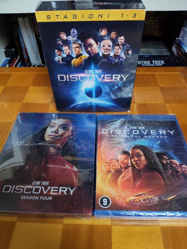 Star Trek Discovery The Complete Series Bluray NL ZGAN/NIEUW, Cd's en Dvd's, Ophalen of Verzenden, Zo goed als nieuw, Tv en Series