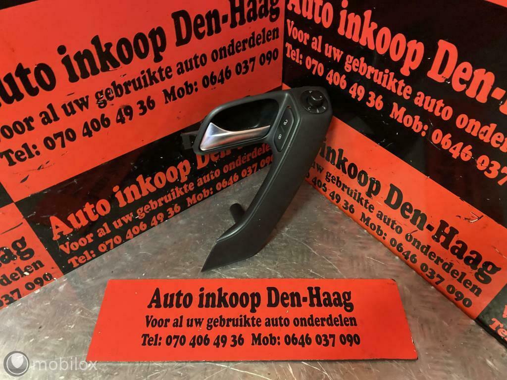 VW Polo 6R ('09-'14) Handgreep Deurgreep Links (BINNEN), Ophalen of Verzenden, Gebruikt, Volkswagen
