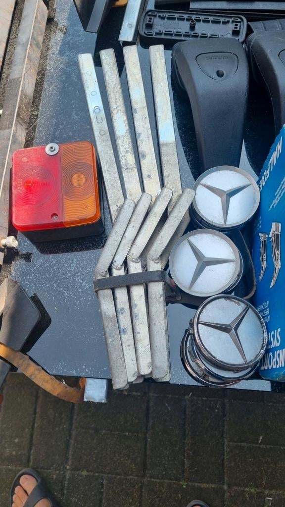 Fietsendrager, dakdrager kit, crankbevestigingen, Ophalen of Verzenden, Gebruikt