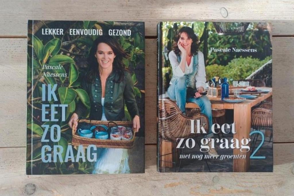 Pascale Naessens bundel - Ik eet zo graag deel 1 en 2, Boeken, Ophalen of Verzenden, Zo goed als nieuw, Pascale Naessens, Gezond koken