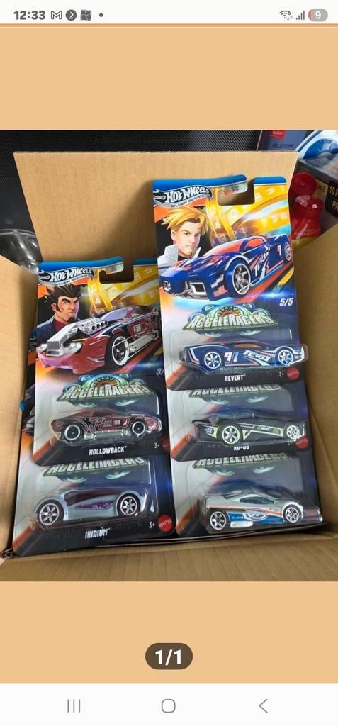 Hot Wheels Acceleracers - Complete Set!, 333 Continental Boulevard El Segundo, CA 90245 USA, Service.mattel.com, Nieuw, Ophalen of Verzenden