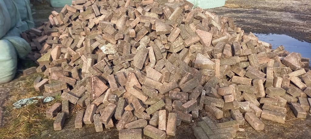 Beton klinkers, Tuin en Terras, Gebruikt, Klinkers, Ophalen of Verzenden, 10 m² of meer