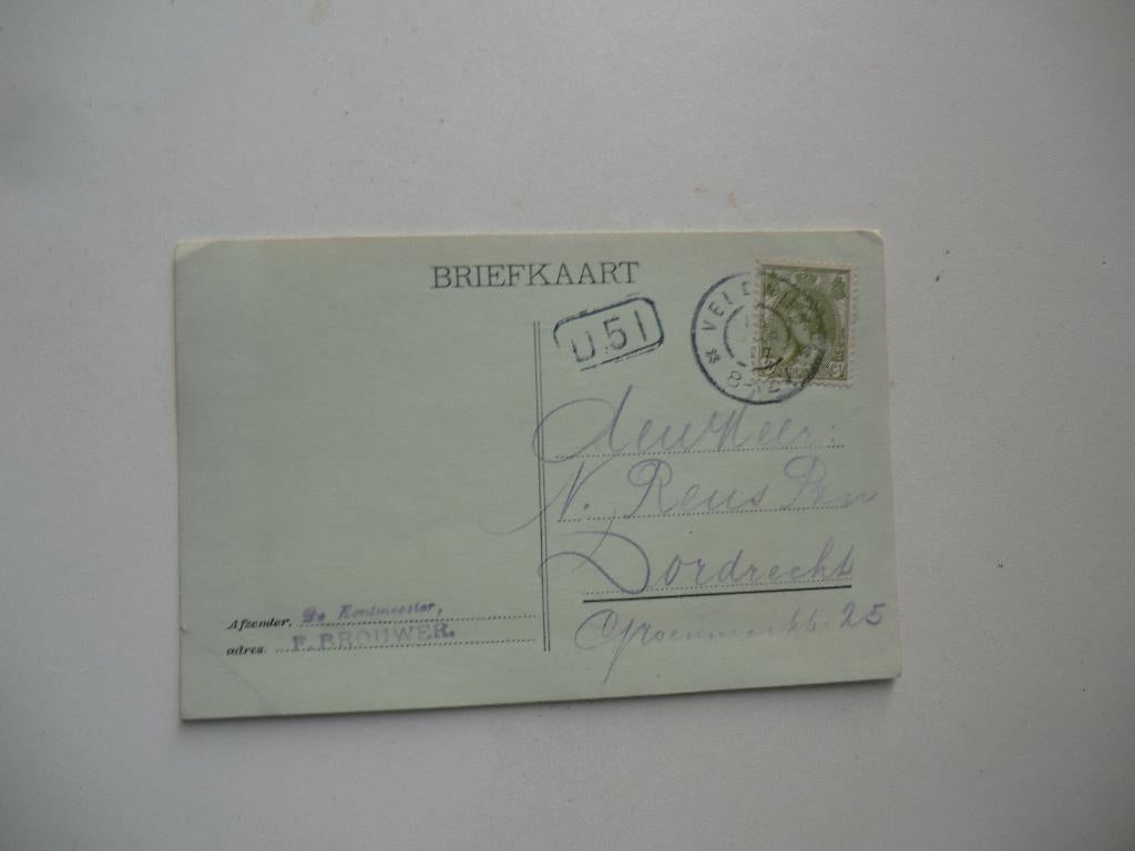 Ermelo,Harderwijk,Putten,VeldwijkZiekenhuis,Rentmeester, Ophalen of Verzenden, Voor 1920, Gelopen, Gelderland