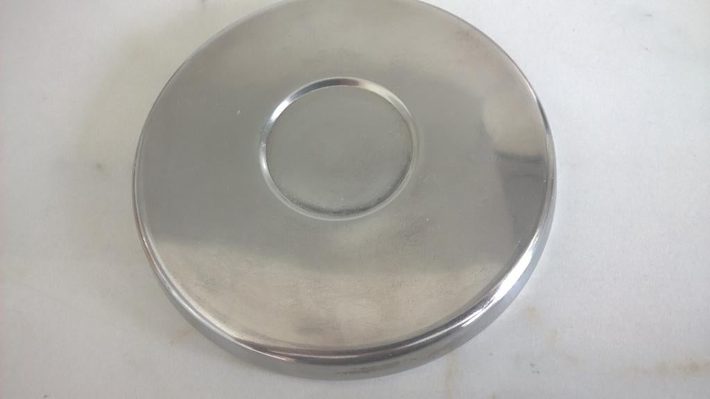 1 inox afdekplaat kookvuur, Zo goed als nieuw, Gas, Vrijstaand, 85 tot 90 cm