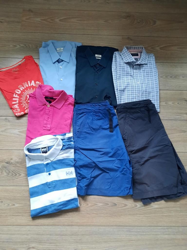 Mannen kleding pakket mooie merken, maat L, Ophalen of Verzenden, Gedragen, Diverse merken