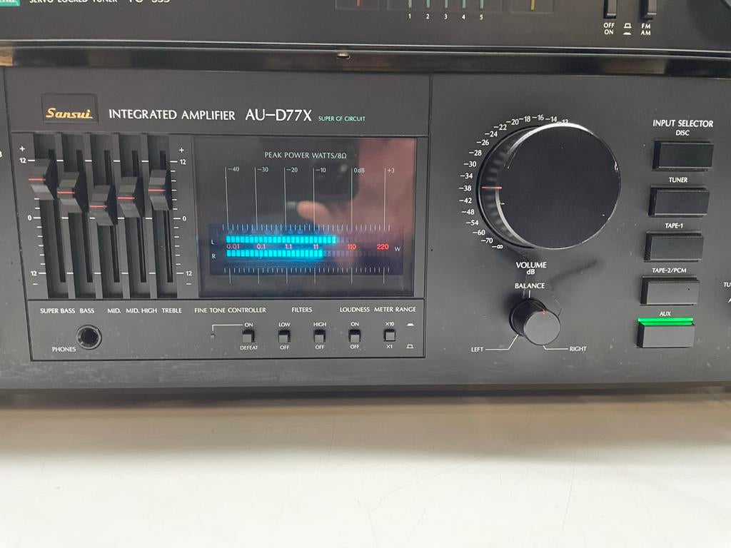 SANSUI AU-D77X en TU-S33 met garantie, Audio, Tv en Foto, Stereo-sets, Overige merken, Sansui, Tuner of Radio, ....