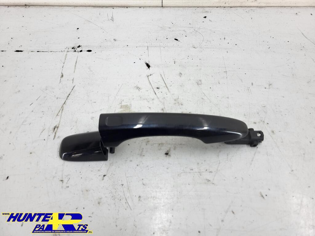 Handgreep deur LV zwart 452 Volvo V60 I ('10-'18) 31276140, Auto-onderdelen, Klein materiaal, Volvo, Gebruikt, Ophalen of Verzenden