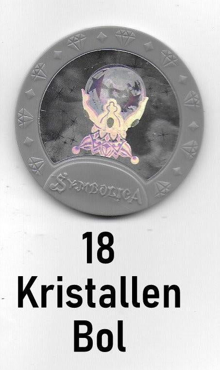 Emte Efteling medaillon nr 18 Kristallen Bol, Verzamelen, Ophalen of Verzenden, Zo goed als nieuw, Overige typen