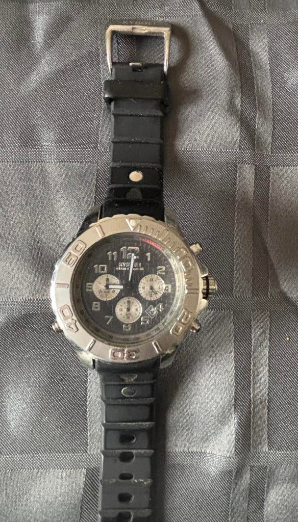 SUPERMOOI KYBOE HEREN HORLOGE te koop, Sieraden, Tassen en Uiterlijk, Horloges | Heren, Overige merken, Polshorloge, Kunststof