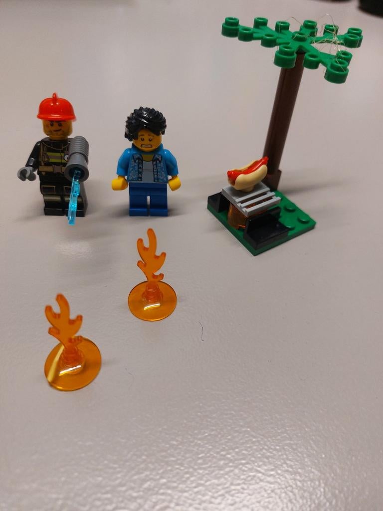 Lego City Brandweerauto 60212 - Compleet, Ophalen of Verzenden, Gebruikt, Complete set, Lego